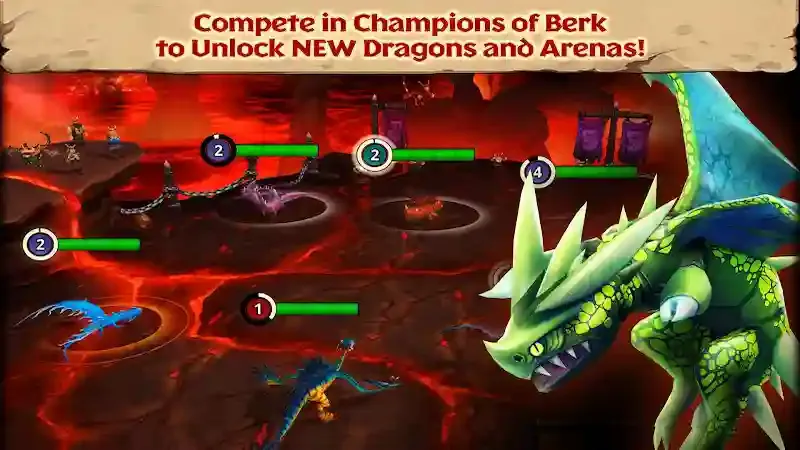 تحميل لعبة dragons rise of berk مهكرة للاندرويد