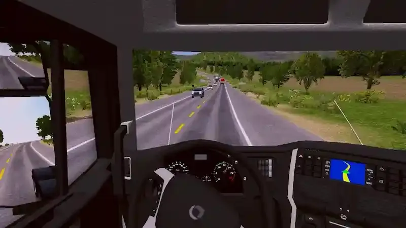 لعبة world truck driving simulator مهكرة