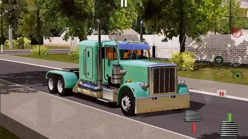 لعبة world truck driving simulator مهكرة