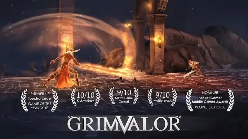 تحميل لعبة Grimvalor مهكرة اخر اصدار للاندرويد