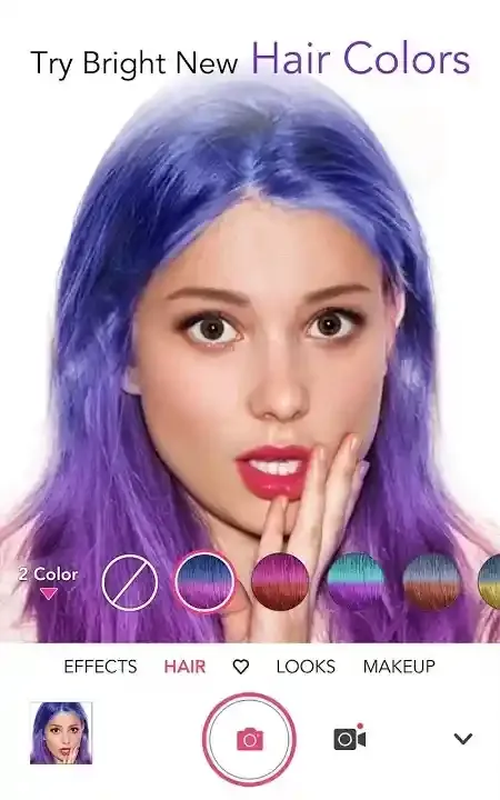 تحميل YouCam Makeup premium مهكر بالنسخة المدفوعة اخر اصدار
