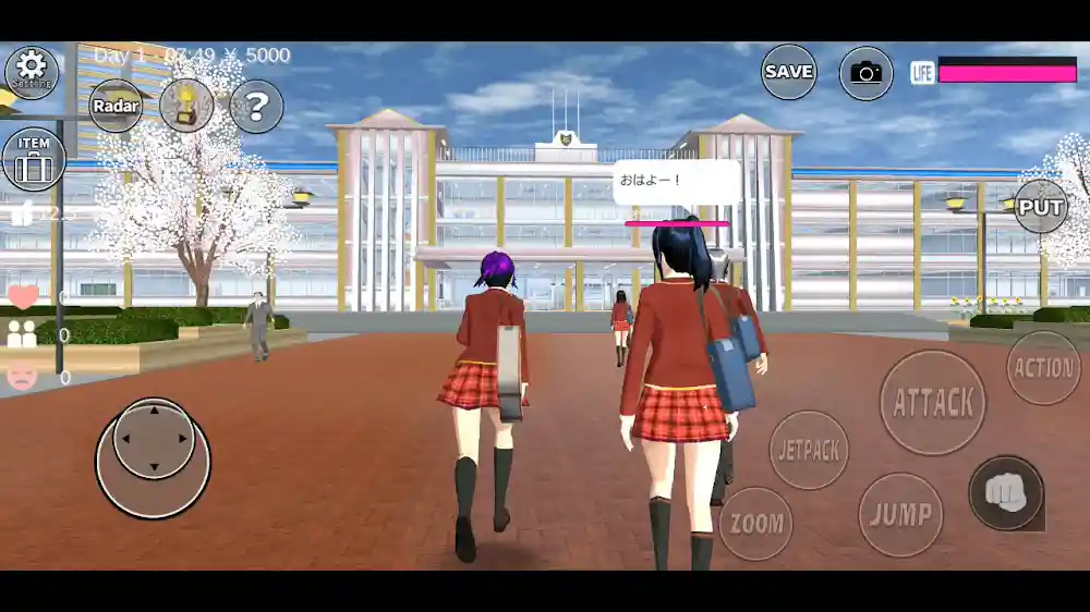 تحميل لعبة SAKURA School Simulator مهكرة اخر اصدار للاندرويد