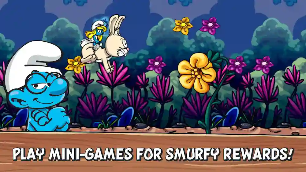 تحميل لعبة Smurfs' Village مهكرة اخر اصدار للاندرويد 